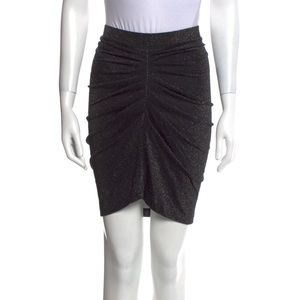 IRO glitter mini skirt size 2